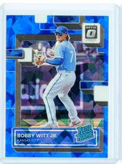 Bobby Witt Jr. [Blue Ice] #98 Baseball Cards 2022 Panini Donruss Optic Prices