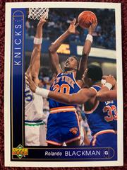 Rolando Blackman #127 Basketball Cards 1993 Upper Deck Prices