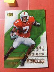 Chris Gamble [Rookie Gold] Football Cards 2004 Upper Deck Diamond Pro Sigs Prices