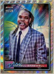 Latrell Sprewell [Wave Refractor] #7 Basketball Cards 2021 Topps Finest Prices