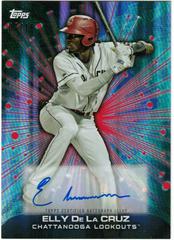 Elly De La Cruz [Autograph Red] #PD-170 Baseball Cards 2023 Topps Pro Debut Prices