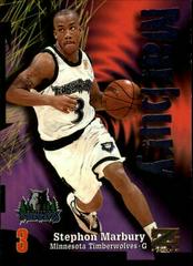 Stephon Marbury #3 Basketball Cards 1997 Skybox Z Force Prices