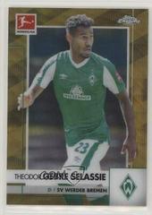 Theodor Gebre Selassie [Gold Wave Refractor] Soccer Cards 2020 Topps Chrome Bundesliga Prices