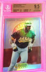 Ruben Sierra [Red Refractor] #8 Baseball Cards 1995 Bowman's Best Prices