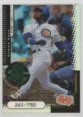 Sammy Sosa [Reciprocal] #R15 Baseball Cards 1999 Upper Deck Ionix Prices