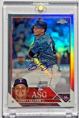 Corey Seager Baseball Cards 2023 Topps Chrome Update All Star Game Autographs Prices