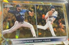 Danny Young, Penn Murfee [Gold] #US220 Baseball Cards 2022 Topps Chrome Update Sapphire Prices