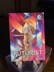Bobby Witt Jr. [Pink Refractor Mega Box Mojo] Baseball Cards 2021 Bowman Chrome Futurist Prices