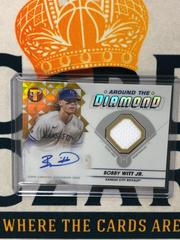 Bobby Witt Jr. [Gold] #ADR-BW Baseball Cards 2023 Topps Pristine Around the Diamond Autograph Relic Prices