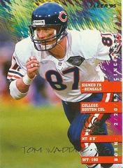 Tom Waddle Football Cards 1995 Fleer Prices