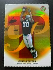 Julius Peppers [Gold Refractor] #137 Football Cards 2002 Topps Pristine Prices