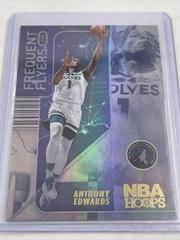 Anthony Edwards [Holo] #1 Basketball Cards 2022 Panini Hoops Frequent Flyers Prices