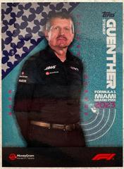 Guenther Steiner Racing Cards 2023 Topps Formula 1 Miami Grand Prix Prices