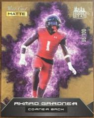 Ahmad Gardner [Gold Gold] #RH-1 Football Cards 2022 Wild Card Matte Rookie Heat Prices