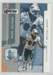 Jason Taylor [Extra] #43 Football Cards 2001 Fleer Game Time Prices