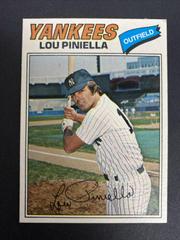 Lou Piniella #23 Baseball Cards 1977 Burger King Yankees Prices