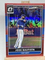 Jose Bautista [Joey Bats] #114 Baseball Cards 2016 Panini Donruss Optic Prices