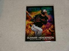 Gunnar Henderson [Blue] Baseball Cards 2023 Topps Update Action Stars Prices