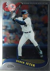 Derek Jeter #75 Baseball Cards 2002 Topps Chrome Prices
