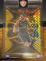Luka Doncic [Gold Prizm] Basketball Cards 2021 Panini Select Phenomenon Prices