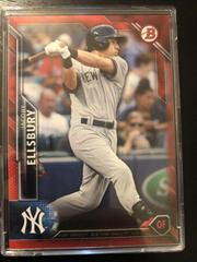 Jacoby Ellsbury [Red] Baseball Cards 2016 Bowman Prices