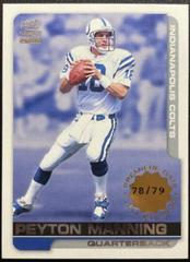 Peyton Manning [Premiere Date] Football Cards 2000 Pacific Paramount Prices
