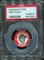 Tony Oliva Baseball Cards 1969 MLBPA Pins Prices