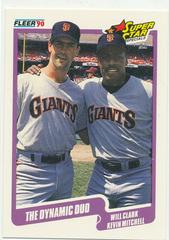 Kevin Mitchell, Will Clark #637 Baseball Cards 1990 Fleer Canadian Prices