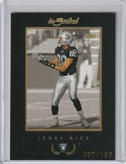 Jerry Rice [Black Border Gold] #49 Football Cards 2004 Fleer Inscribed Prices