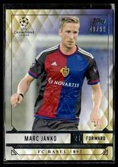 Marc Janko [Gold] #56 Soccer Cards 2016 Topps UEFA Champions League Showcase Prices