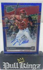 Jo Adell [Blue Mojo] Baseball Cards 2020 Panini Donruss Optic Rated Prospects Signatures Prices