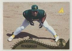 Rickey Henderson #201 Baseball Cards 1995 Pinnacle Prices