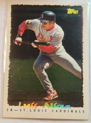 Luis Alicea #396 Baseball Cards 1995 Topps Cyberstats Prices