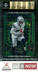 Josh Jacobs [Green Prizm] #5 Football Cards 2019 Panini Select Rookie Selections Prices