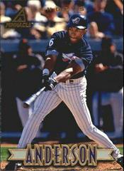 Garret Anderson Baseball Cards 1997 New Pinnacle Prices