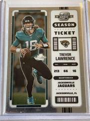 Trevor Lawrence #30 Football Cards 2022 Panini Contenders Optic Prices