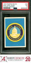 San Juan Team #23 Baseball Cards 1972 Puerto Rican League Sticker Prices
