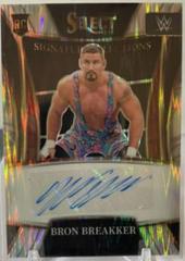 Bron Breakker [Flash Prizm] Wrestling Cards 2022 Panini Select WWE Signature Selections Prices
