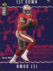Jerry Rice Football Cards 1996 Collector's Choice Update You Make the Play Prices