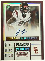 JuJu Smith-Schuster [Playoff] #105 Football Cards 2017 Panini Contenders Draft Picks Prices