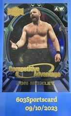 Jon Moxley #CA-3 Wrestling Cards 2022 SkyBox Metal Universe AEW Competitive Advantage Prices