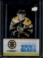 Brad Marchand #VG-8 Hockey Cards 2021 Upper Deck Credentials View from the Glass Prices