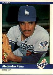 Alejandro Pena #109 Baseball Cards 1984 Fleer Prices
