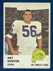 Art Hunter #104 Football Cards 1961 Fleer Prices