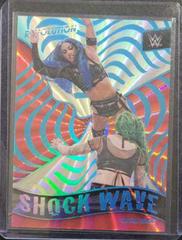 Sasha Banks [Sunburst] #26 Wrestling Cards 2022 Panini Revolution WWE Shock Wave Prices