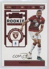Bremer [Red] Soccer Cards 2019 Panini Chronicles Contenders Rookie Ticket Prices