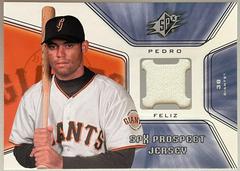 Pedro Feliz [Rookie Jersey] Baseball Cards 2001 Spx Prices