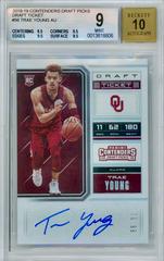 Trae Young [Autograph Draft Ticket] #56C Basketball Cards 2018 Panini Contenders Draft Picks Prices