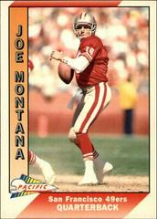 Joe Montana Football Cards 1991 Pacific Prices