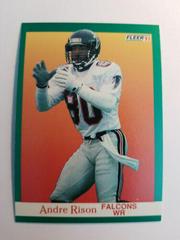 Andre Rison #208 Football Cards 1991 Fleer Prices